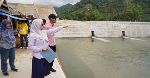 Pembangunan Dua Sabo Dam Di Sungai Radda Rampung