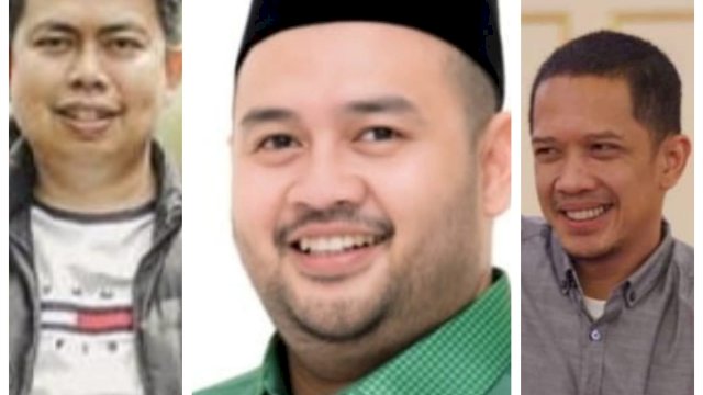 Caleg Provinsi Sulawesi Dapil 5: Heriwawan (Demokrat), Achmad Fauzan Guntur (PPP) dan Mizar Roem (Nasdem). (int)