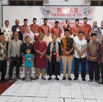FKPPM Gelar Milad dan Pengukuhan, Pj Wali Kota Akbar Ali Ajak Pengurus Bersinergi dengan Pemkot Parepare