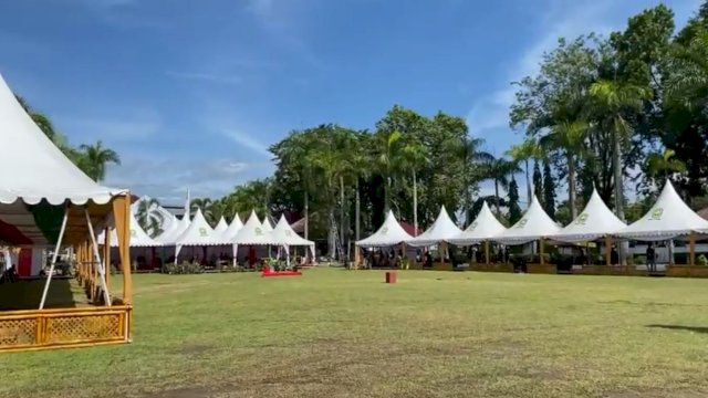 Persiapan HJS Ke-640 di Halaman Rujab Sinjai. (ist)