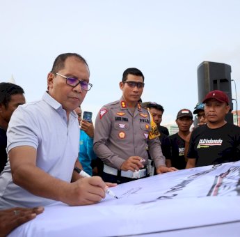 Danny Pomanto Deklarasi Pemilu Damai dan Berkualitas Bareng DLD Indonesia