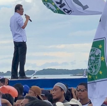 Ketua PKB Sulsel Gaungkan Semangat Perubahan dalam Kampanye Akbar Anies Baswedan di Parepare