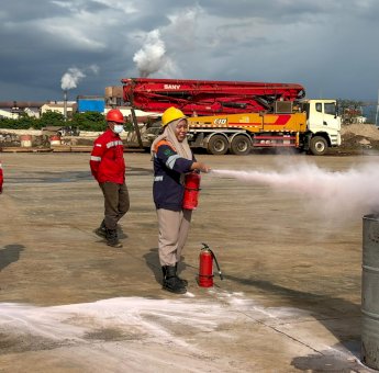 Tekan Risiko Kecelakaan Kerja, PT Unity Nickel Alloy Indonesia Wajibkan Karyawan Sadar K3