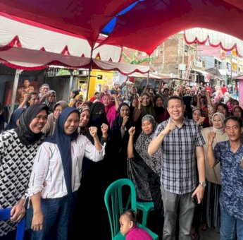 Imbau Warga Kawal Pembangunan Bersama, Edward Horas Tinjau Pelaksanaan APBD di Kecamatan Tallo