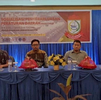 Sekretariat DPRD Makassar Sosialisasikan Perda Pengelolaan Air Limbah Domestik