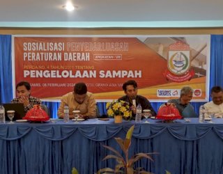 Sosialisasikan Perda Pengelolaan Sampah, Sekretariat DPRD Makassar Imbau Warga Bijak Kelola Sampah