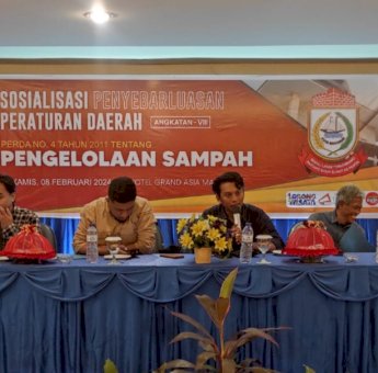 Sosialisasikan Perda Pengelolaan Sampah, Sekretariat DPRD Makassar Imbau Warga Bijak Kelola Sampah