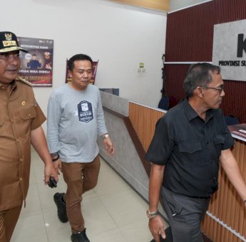 Jelang Pemungutan Suara, Pj Gubernur Sulsel Pantau Kesiapan Pemilu di Bawaslu dan KPU