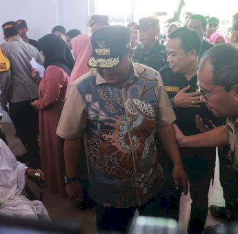 Lewat CCTV, Danny dan Pj Gubernur Sulsel Pantau TPS dan Monitoring Pemilu se Makassar
