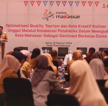 Pj Sekda Apresiasi Kinerja Dinas Pariwisata, Segera Launching Tagline Makassar Waterfront City Festival