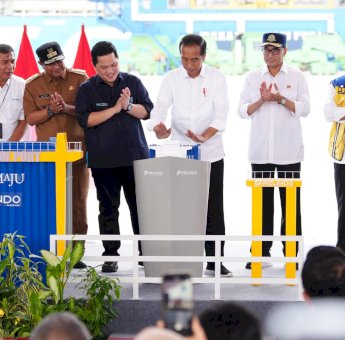 Jokowi Apresiasi MNP, Sebut Pelabuhan Logistik Terbesar Kedua dan Terefisien