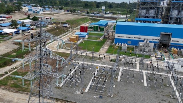 Pembangunan GI 150kV PLTU Palu 3, GI 150kV Tawaeli, dan SUTT 150kV PLTU Palu 3 - Tawaeli yang dilakukan PLN UIP Sulawesi melalui UPP Sulawesi Tengah kini memasuki tahap energize. (Dok. Humas PLN UIP Sulawesi)