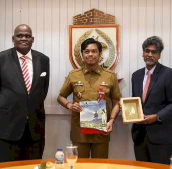 Bahas Kebudayaan, Pj Sekda Makassar Terima Kunjungan Kedubes Afrika Selatan