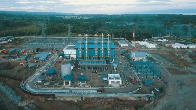 Menjelang peresmian di 2024, PLTMG Luwuk 40 MW kini telah mengikuti tahap backfeeding. (Dok. Humas PLN UIP Sulawesi)