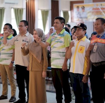 Penyumbang Atlet Terbesar, Lutra jadi Tuan Rumah Pelatihan Wasit Bola Voli se- Sulsel