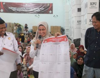 1.540 Surat Suara Pilpres Ditemukan Rusak, Indah Pantau Langsung Penyortiran