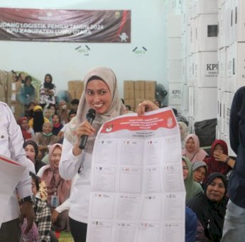 1.540 Surat Suara Pilpres Ditemukan Rusak, Indah Pantau Langsung Penyortiran