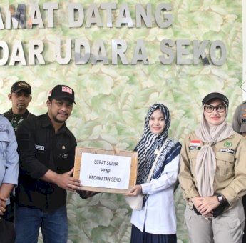 Indah Putri Indriani Kawal Distribusi Logistik Pemilu Hingga Kecamatan Terpencil