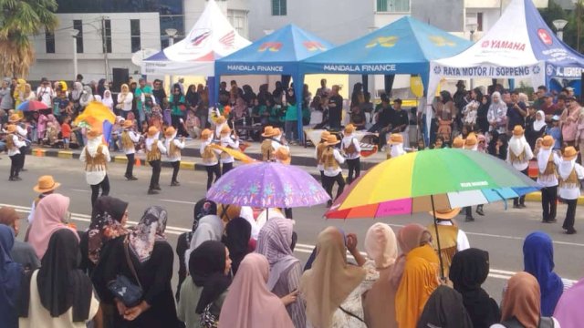 Wabup Soppeng Lutfi Halide Bangga Penyelenggaraan Lomba Drumband Competition