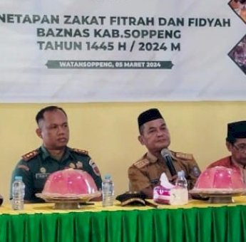 Pemkab Soppeng Tetapkan Zakat Fitrah dan Fidyah, Ini Nilainya