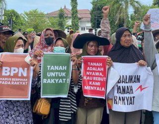 Ratusan Petani di Polongbangkeng Takalar Tolak Perpanjangan HGU PTPN XIV