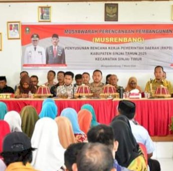Sekda Bahas Hilirisasi di Musrenbang Kecamatan Sinjai Timur