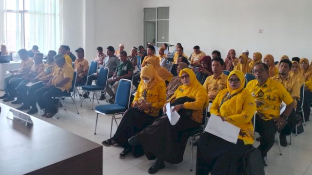 Pemerintah Kecamatan Marioriawa, Kabupaten Soppeng, menggelar Musrembang di Aula kantor Kecamatan, Kamis (07/03/2024). (Istimewa)