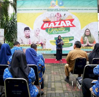 Bazar Gempita Ramadan Pemprov Sulsel Dilengkapi Fasilitas Layanan Konseling Keluarga