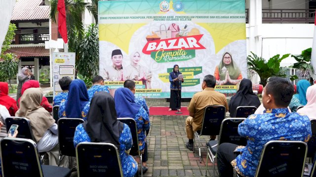 Bazar Gempita Ramadan Pemprov Sulsel Dilengkapi Fasilitas Layanan Konseling Keluarga