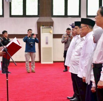FKUB Provinsi Sulsel 2024-2029 Dilantik, Forkopimda Turut Masuk sebagai Pembina