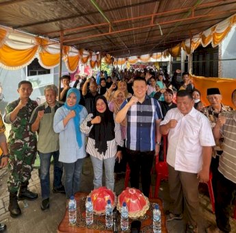 Reses di Kelurahan Sambung Jawa, Edward Horas Serap Aspirasi dan Keluhan Masyarakat