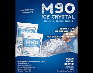 M90 Ice Crystal Pinrang: Es Batu Praktis dan Ekonomis untuk Bisnis Kuliner