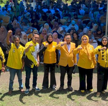 Perolehan Suara Golkar Bantaeng Naik 100 Persen di Pileg 2024