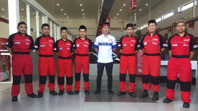 Yamaha menyiapkan 8 pos jaga dan 42 bengkel jaga untuk para pemudik di wilayah Sulselbar selama arus mudik Lebaran tahun 2024. (Foto: Istimewa)