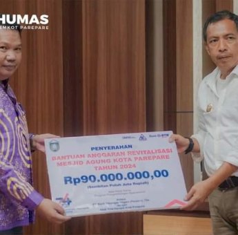 Kerja Sama PAM Tirta Karajae dan Bank BTN Hasilkan CSR untuk Pemkot Parepare&nbsp;
