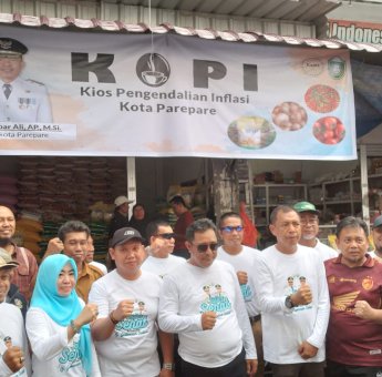 Penjabat Gubernur Sulsel Apresiasi Inovasi Penanganan Inflasi Kota Parepare melalui KOPI