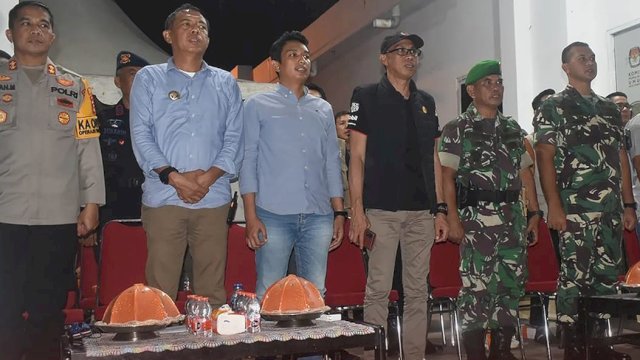 Pemkot Parepare dan Forkopimda Hadiri Pemusnahan Surat Suara di KPU