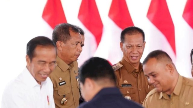 Pj Wali Kota Parepare Dampingi Rombongan Presiden Joko Widodo di Makassar