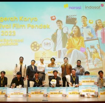 Festival Film Pendek SOS 2023 Indosat Berhasil Kumpulkan 273 Karya