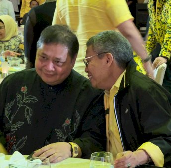 Airlangga Hartarto Tegaskan Erna Rasyid Taufan Calon Tunggal Walikota Parepare dari Golkar