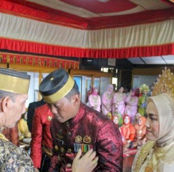 Kombes Pol Heru Novianto Diberi Gelar Adat di Istana Balla Lompoa