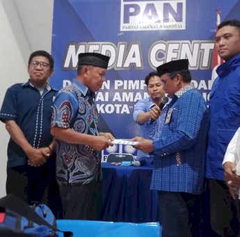 Buka Penjaringan Cawalkot, PAN Parepare Terima Pendaftaran Muhammad Zaini