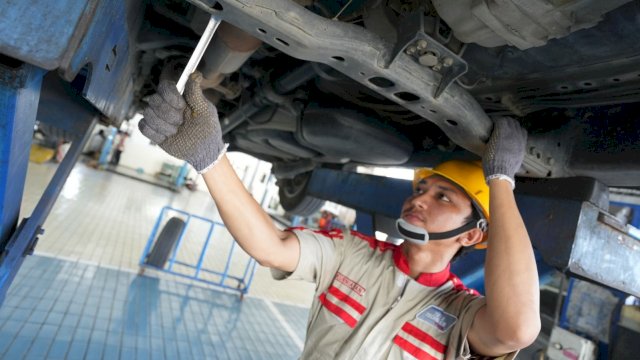 Kalla Toyota mempersiapkan Posko Siaga yang berpusat di Jalan Poros Makassar - Parepare, Kelurahan Kupa, Kecamatan Mallusetasi, Kabupaten Barru selama mudik lebaran. (Dok. Kalla Toyota)