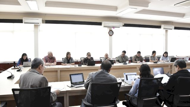 KPPU saat menerima manajemen TikTok Pte. Ltd. (TikTok), di Kantor Pusat KPPU Jakarta. (Dok. Humas KPPU) 
