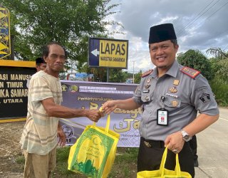 Peringati Hari Bakti Kemasyarakatan ke-60, Lapas Narkotika Samarinda Berbagai Kegiatan Sosial