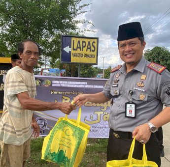 Peringati Hari Bakti Kemasyarakatan ke-60, Lapas Narkotika Samarinda Berbagai Kegiatan Sosial