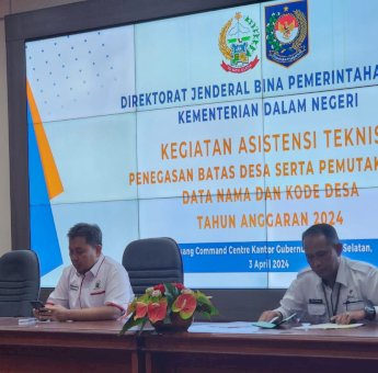 Kemendagri Update Data dan Batas Desa di Sulsel