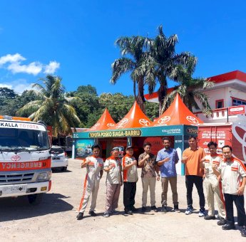 Posko Siaga 24 Jam, Kalla Toyota Jamin Kelancaran Perjalanan Pelanggan Selama Mudik