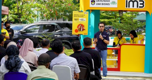 Luncurkan Digital Corner IM3 Pertama di Sulawesi, Upaya Kembangkan UMKM di Universitas