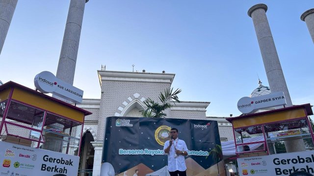 Program Gerobak Berkah menjadi inovasi Indosat Ooredoo Hutchison dalam memberikan peluang usaha kepada marbot di seluruh wilayah di Indonesia. (Dok. Indosat Ooredoo Hutchison)